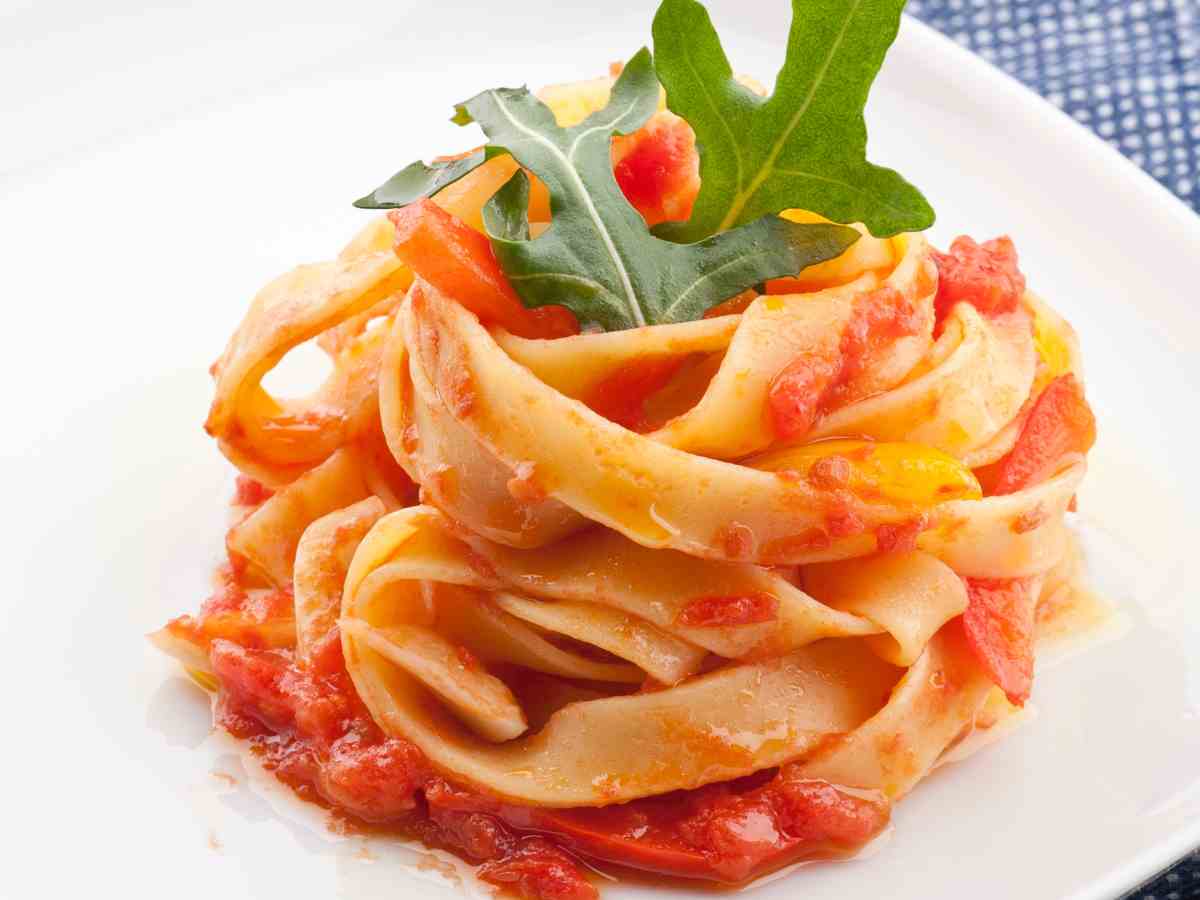 Tagliatelle senza glutine con farina di ceci