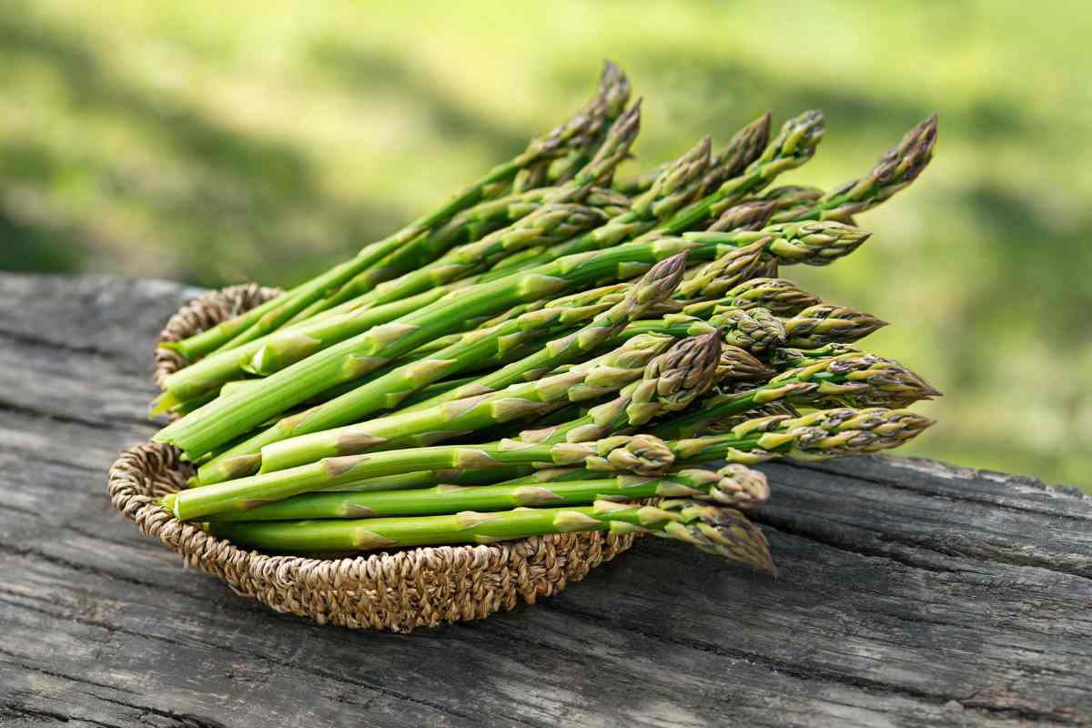 cestino di asparagi