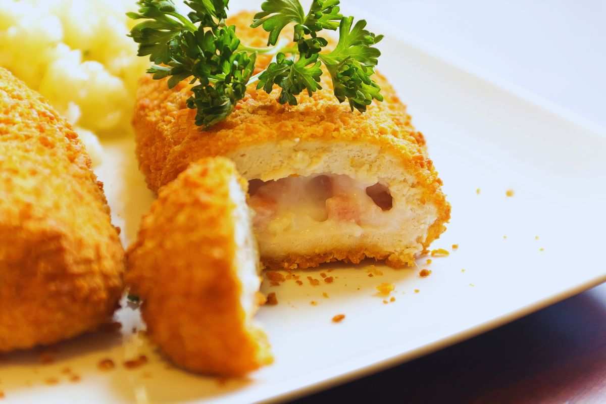 delle cordon bleu e del prezzemolo