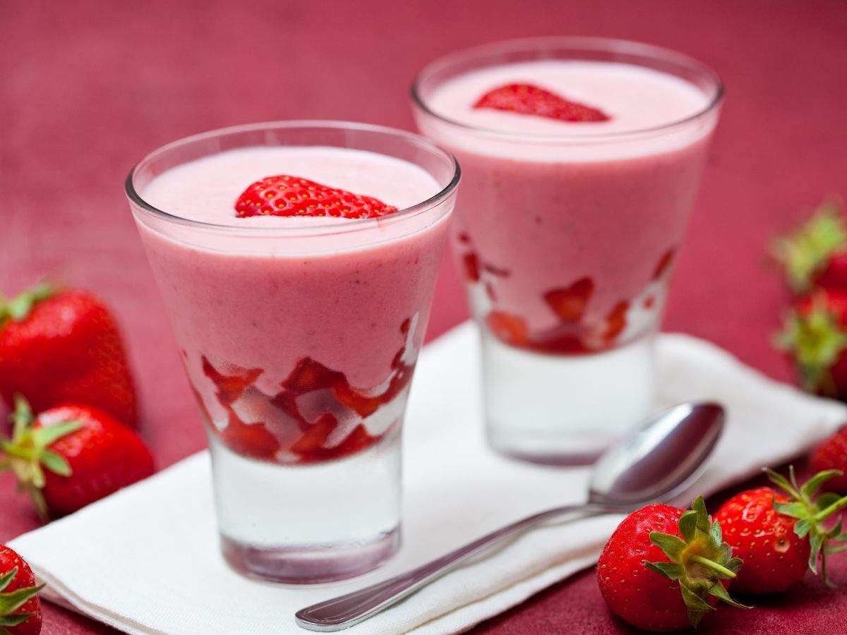 mousse alle fragole