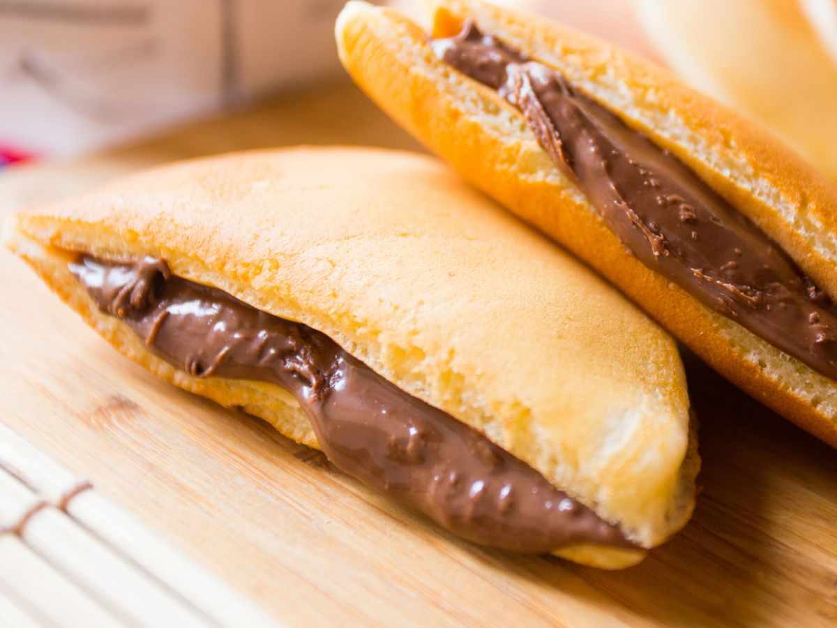 dorayaki con nutella