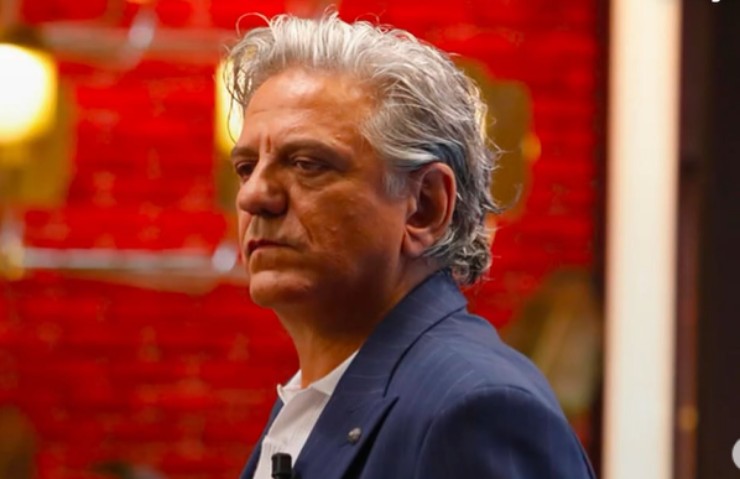 giorgio locatelli con lo sguardo severo