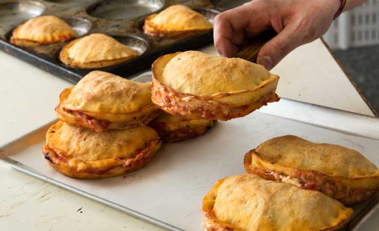 teglia di panzerotti