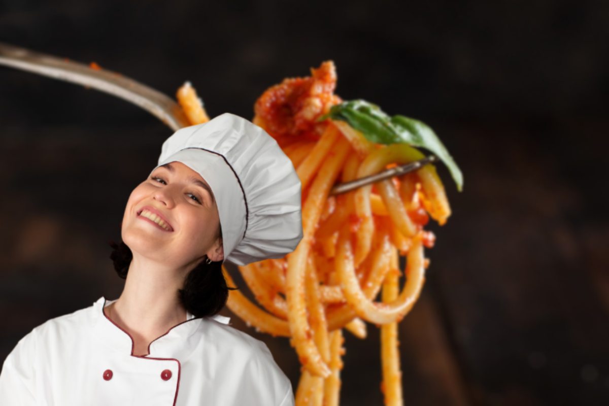 pasta con pomodoro e panna buttalapasta.it