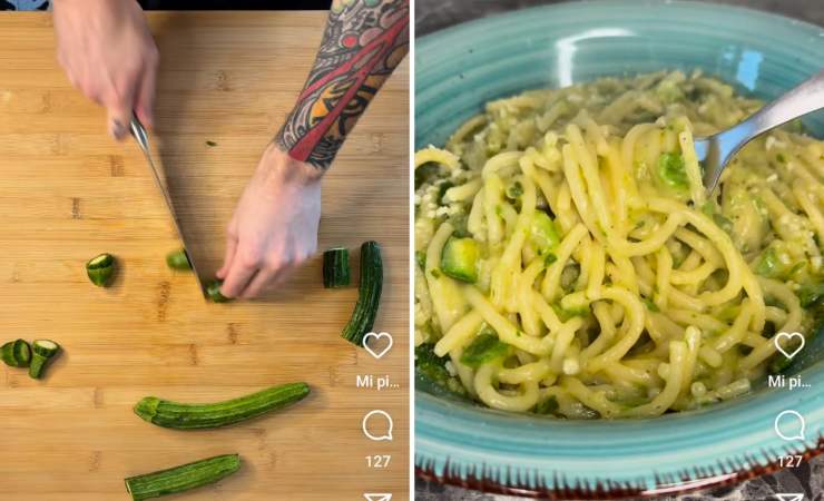 preparare pasta con zucchine