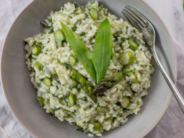 risotto con verdure 