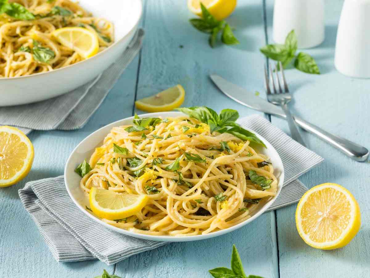 spaghetti al limone