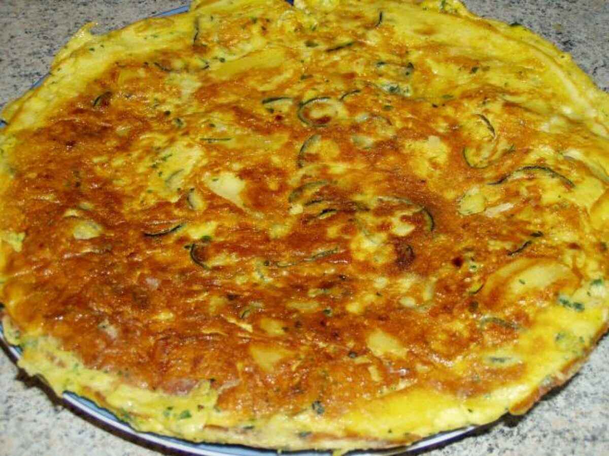 Frittata Con Patate Zucchine E Noci Buttalapasta