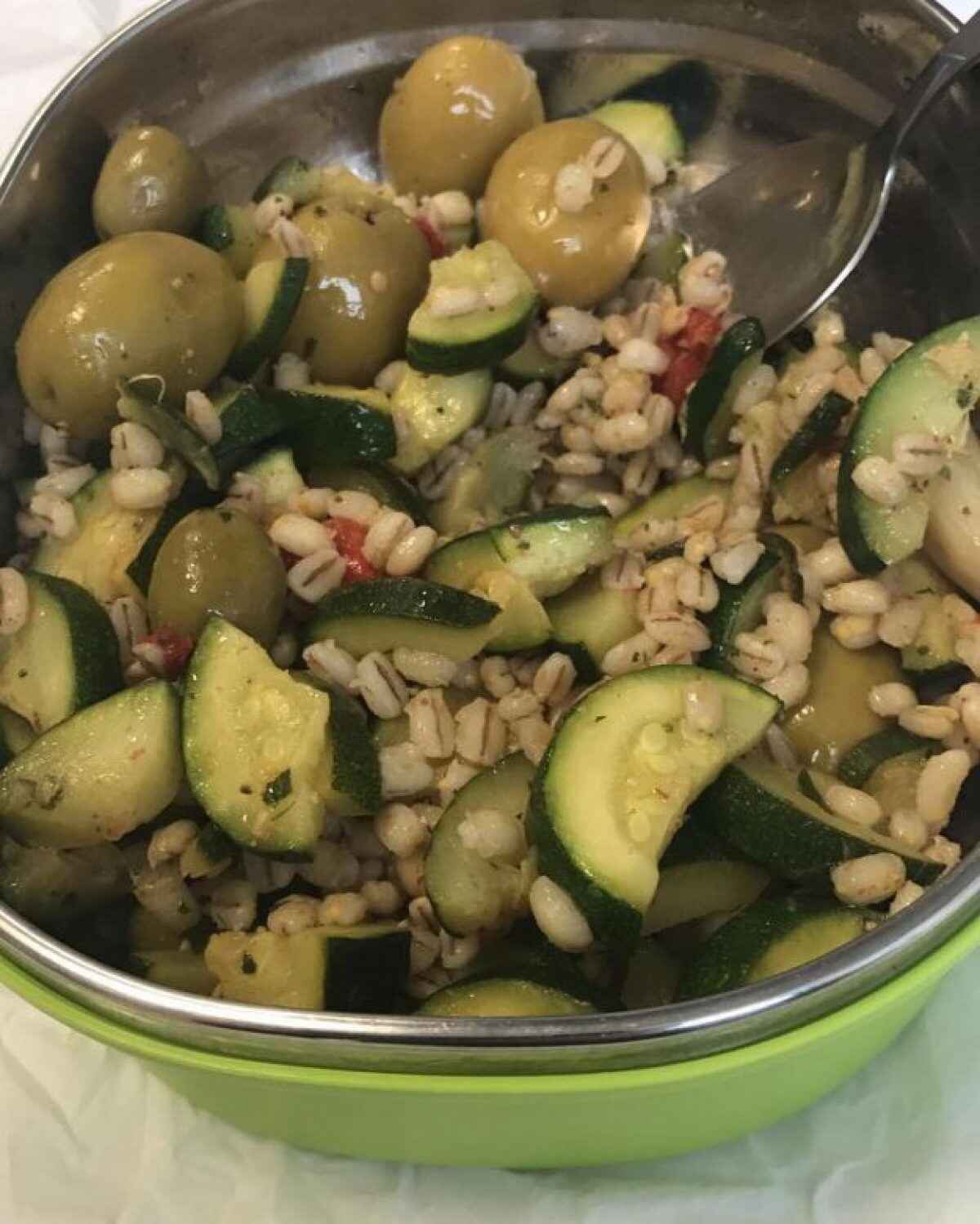 Insalata Di Farro Con Zucchine Buttalapasta