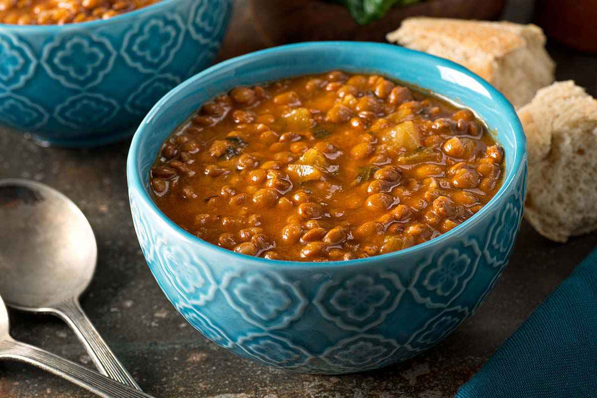 Zuppa Di Lenticchie Ricetta Veloce Con Le Lenticchie In Scatola Buttalapasta