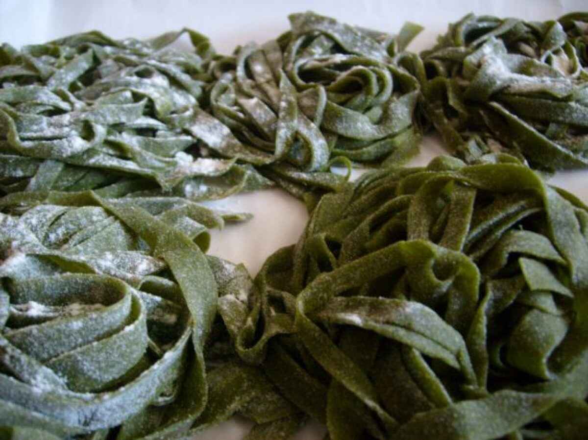 Sfoglia Verde Con Spinaci Per Lasagne E liatelle Buttalapasta