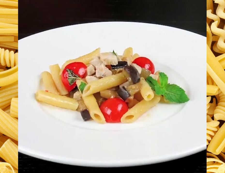 Pasta melanzane e spada, la ricetta in 1 minuto